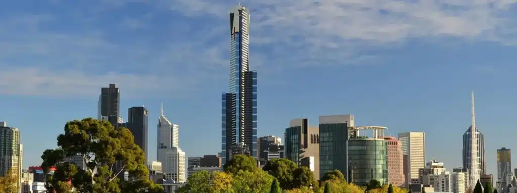 Kava Australia Image of Melbourne City Skyline